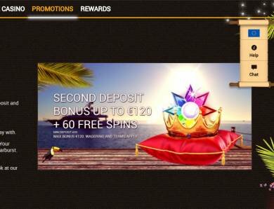 €120 Second Bonus at Caribic Casino