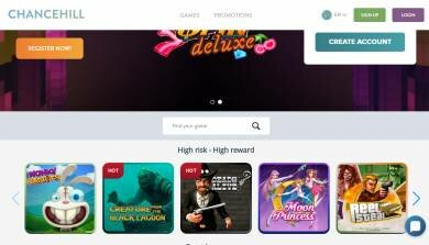 Chance Hill Casino Review and Ratings