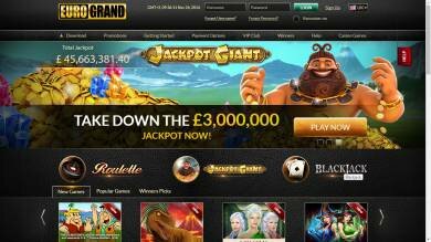 Eurogrand Casino Review and Ratings