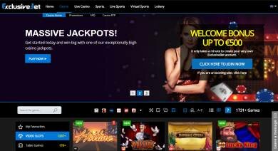 ExclusiveBet Casino Review and Ratings