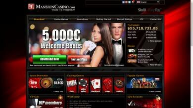 MansionCasino Review and Ratings