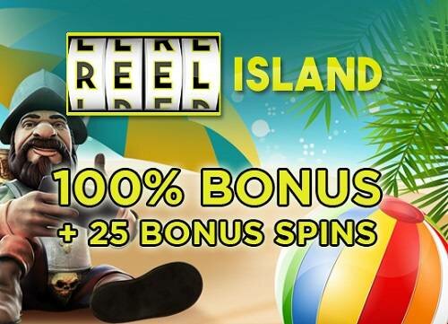 Welcome to Reelisland with £700 Bonus + 100 spins