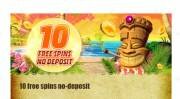 10 NO deposit Free Spins on BobCasino registration
