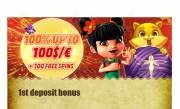 BobCasino 100% First Deposit Bonus + 100 Spins