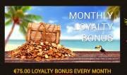 €75 Monthly Bonus at Caribic Casino
