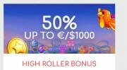 €1000 Bonus for LOKI Casino's highrollers