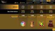 LVBet €1000+1000 Free Spins Welcome Package