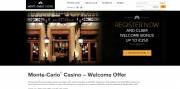 A Welcome Bonus of €250 from MontecarloCasino